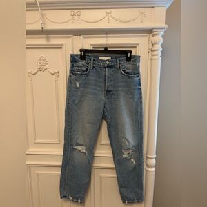 MOTHER Superior Light Blue Denim